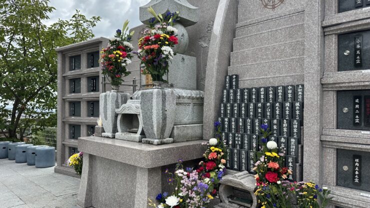 お盆の永代供養墓